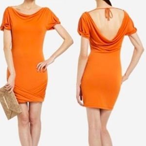 BCBG Max Azria Draped Mini Dress